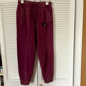 Jordan Nike Flight plum joggers sz M